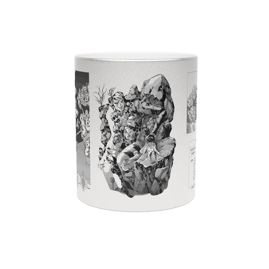 Metallica Risotto Nero Metallic Mug (Silver)