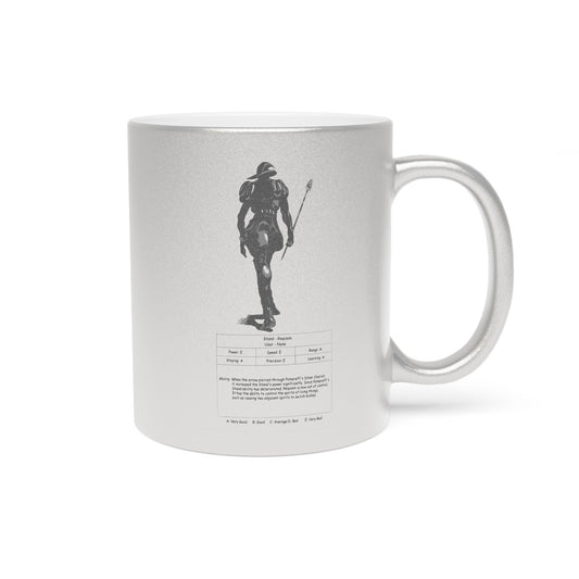 Silver Chariot Metallic Mug (Silver)